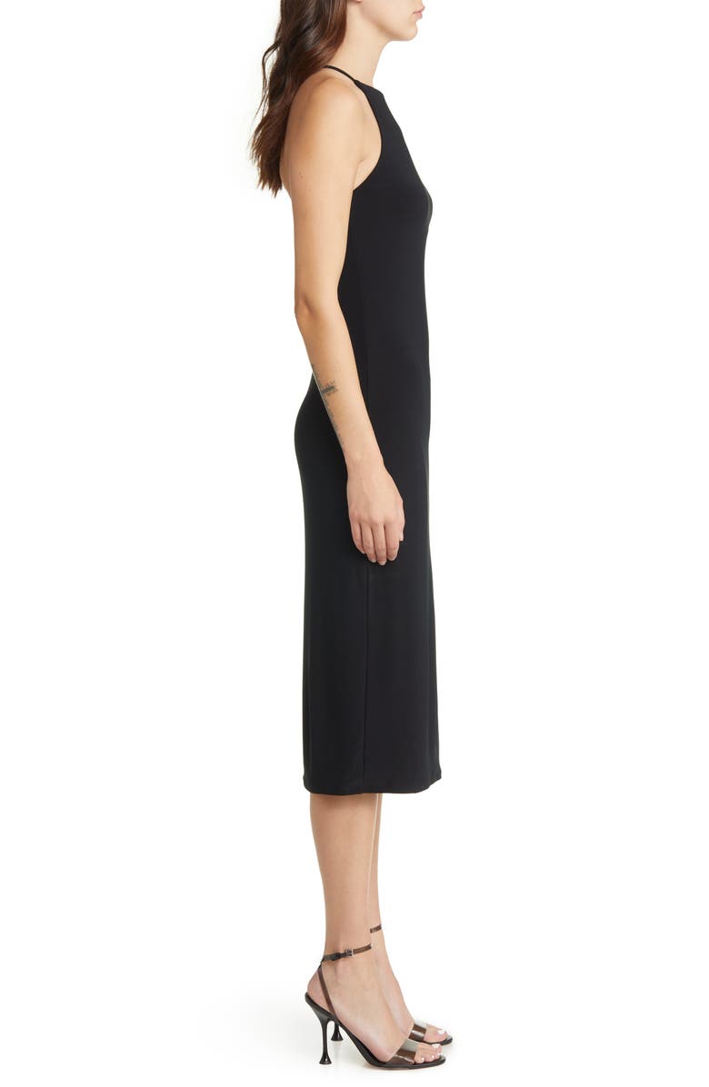 Chelsea28 Crossback Halter Dress, Alternate, color,