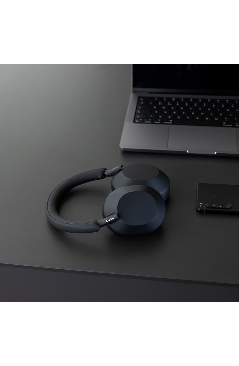 Sony WH-1000XM5 Wireless Over-Ear Noise Canceling Headphones, Alternate, color, Black