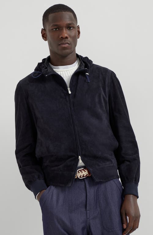 Brunello Cucinelli Sweatshirt With Hood And Zipper