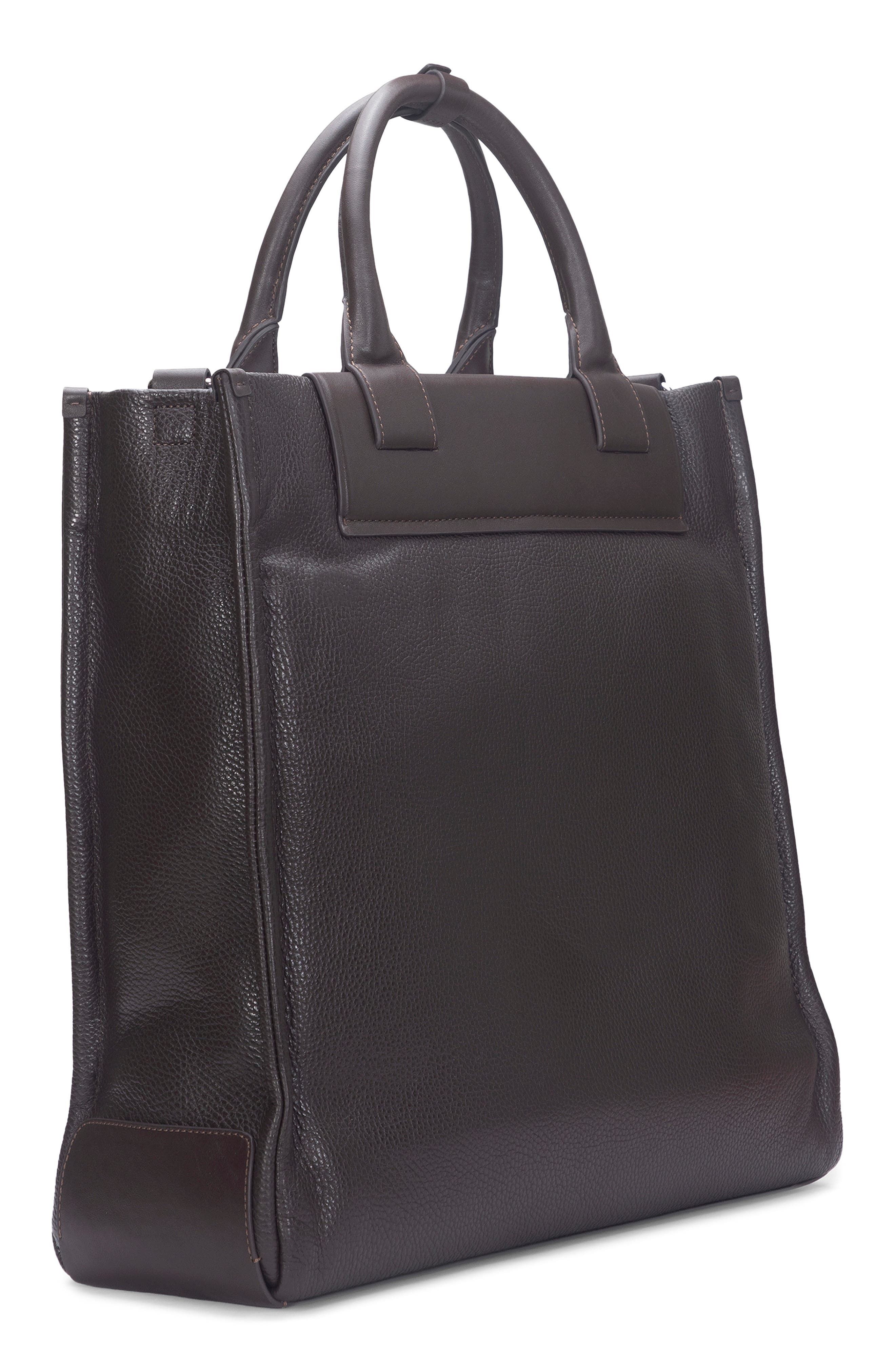 Nordhelm Leather Tote, Alternate, color, TOBACCO