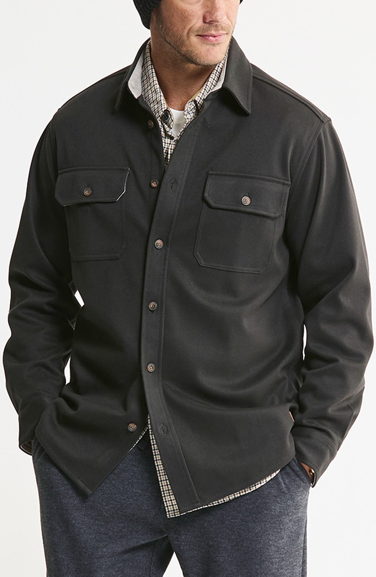 Brushed Twill Overshirt