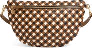 Clare V. Grande Woven Leather Belt Bag