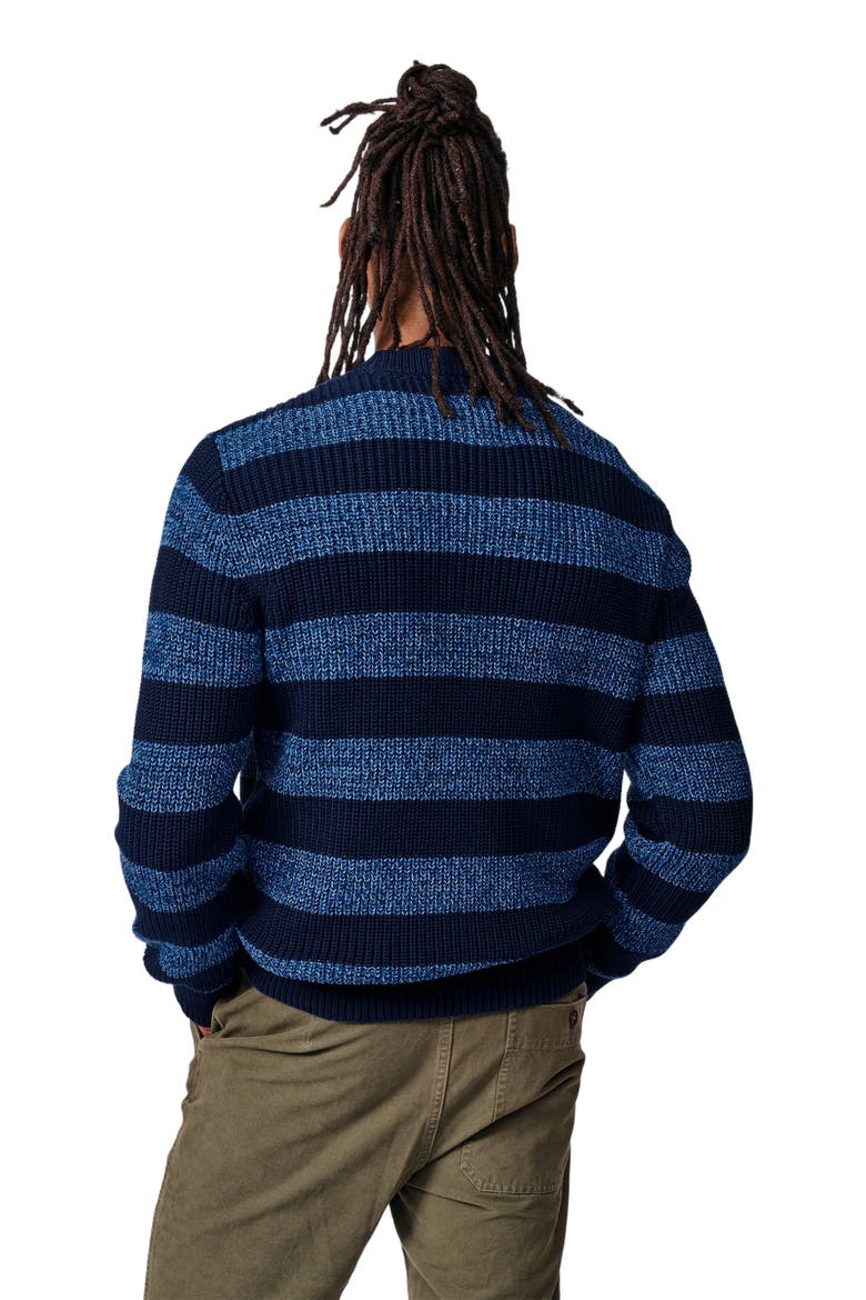 Martin Long Sleeve Crew Neck Jumper, Alternate, color, Navy Stripe