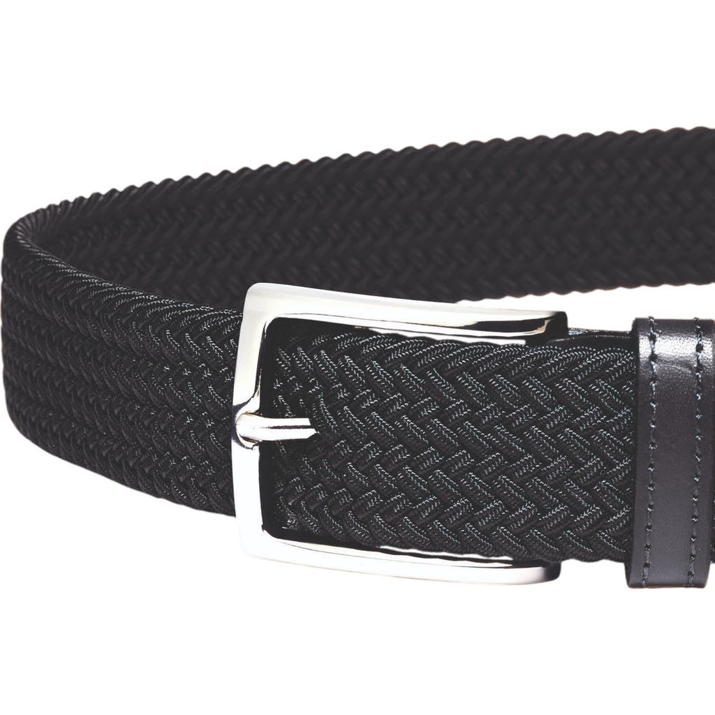 Charles Tyrwhitt Casual Stretch Belt In Black