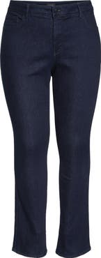 NYDJ Marilyn High Rise Straight Leg Jeans
