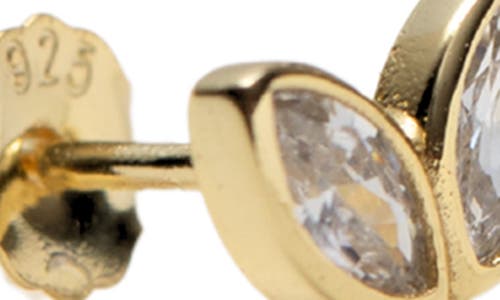 Argento Vivo Teardrop Post Stud Earrings In Gold