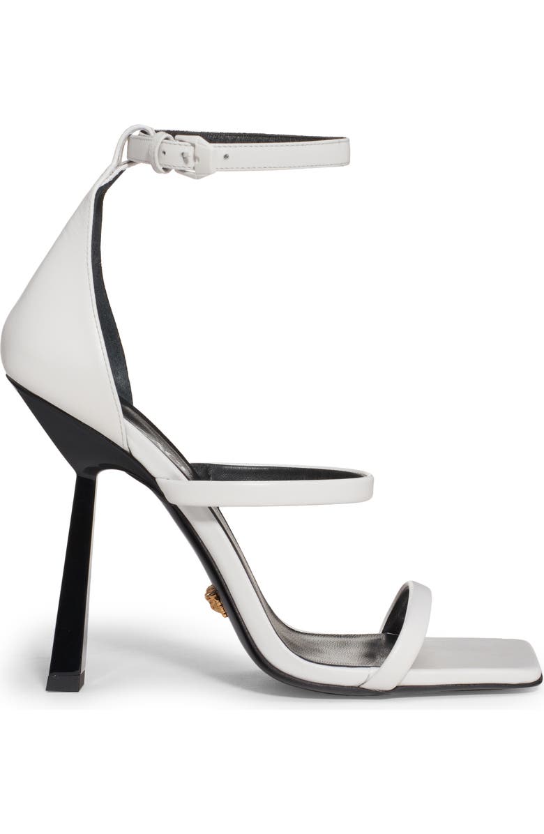 Versace Ankle Strap Sandal, Alternate, color,