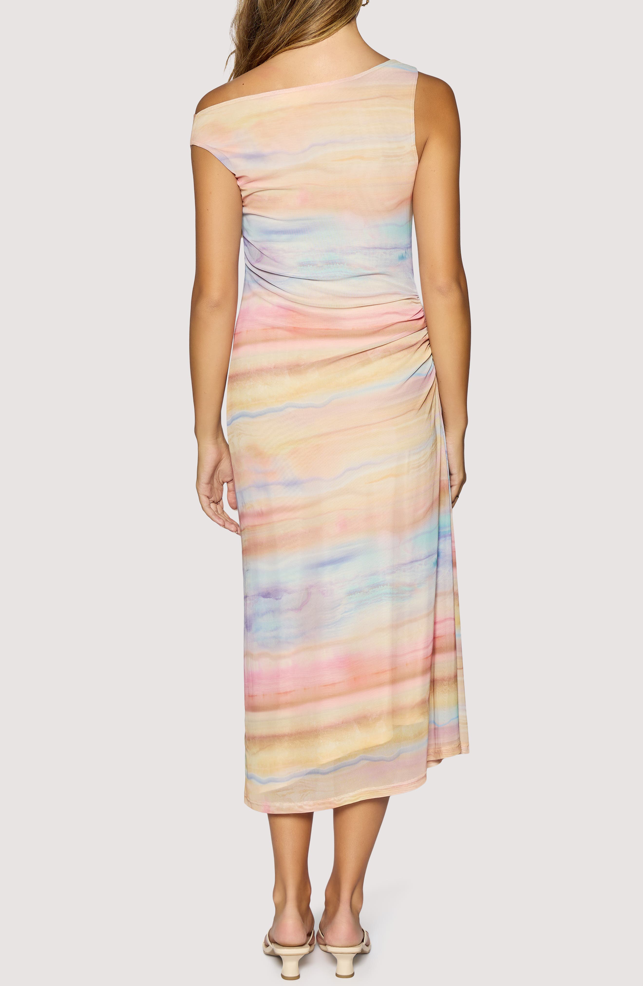 Sunset Promenade One-Shoulder Maxi Dress - image 2
