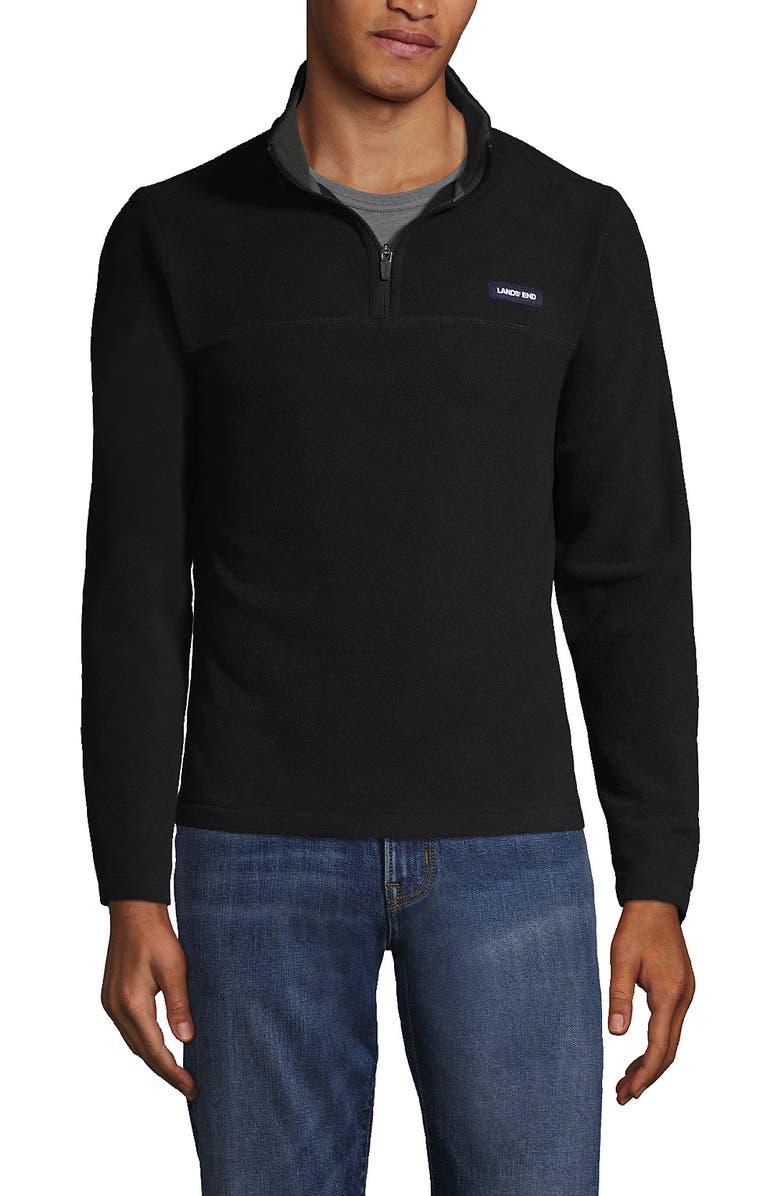 Lands' End Anyweather Fleece Quarter Zip Pullover, Main, color, 