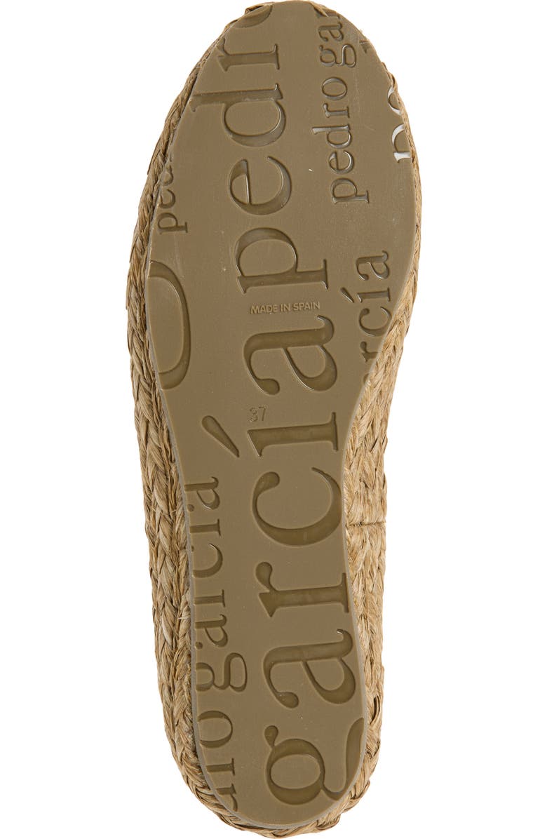Pedro Garcia Pascal Embroidered Eyelet Espadrille, Alternate, color, Meringue