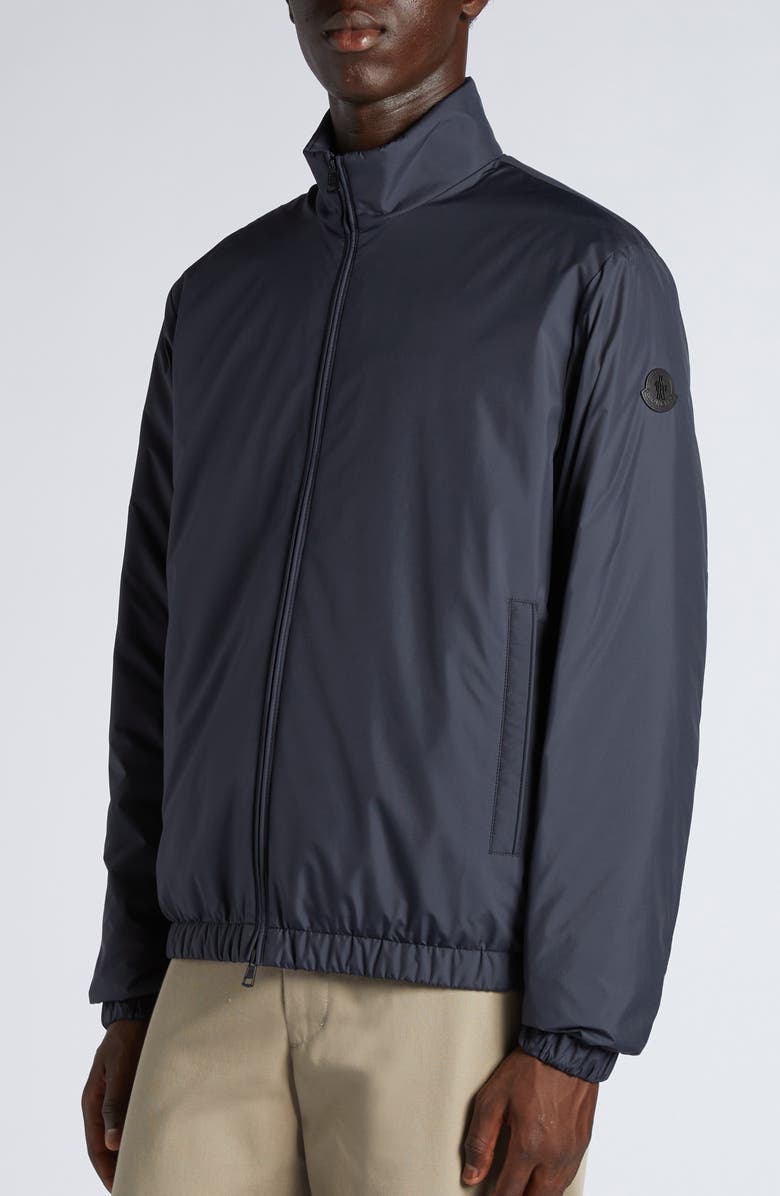 Moncler Berre Wind Resistant Down Jacket, Alternate, color, Night Sky