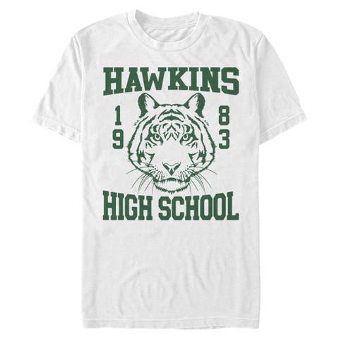 Men's Stranger Things Hawkins High School Tiger 1983  Graphic T-Shirt
