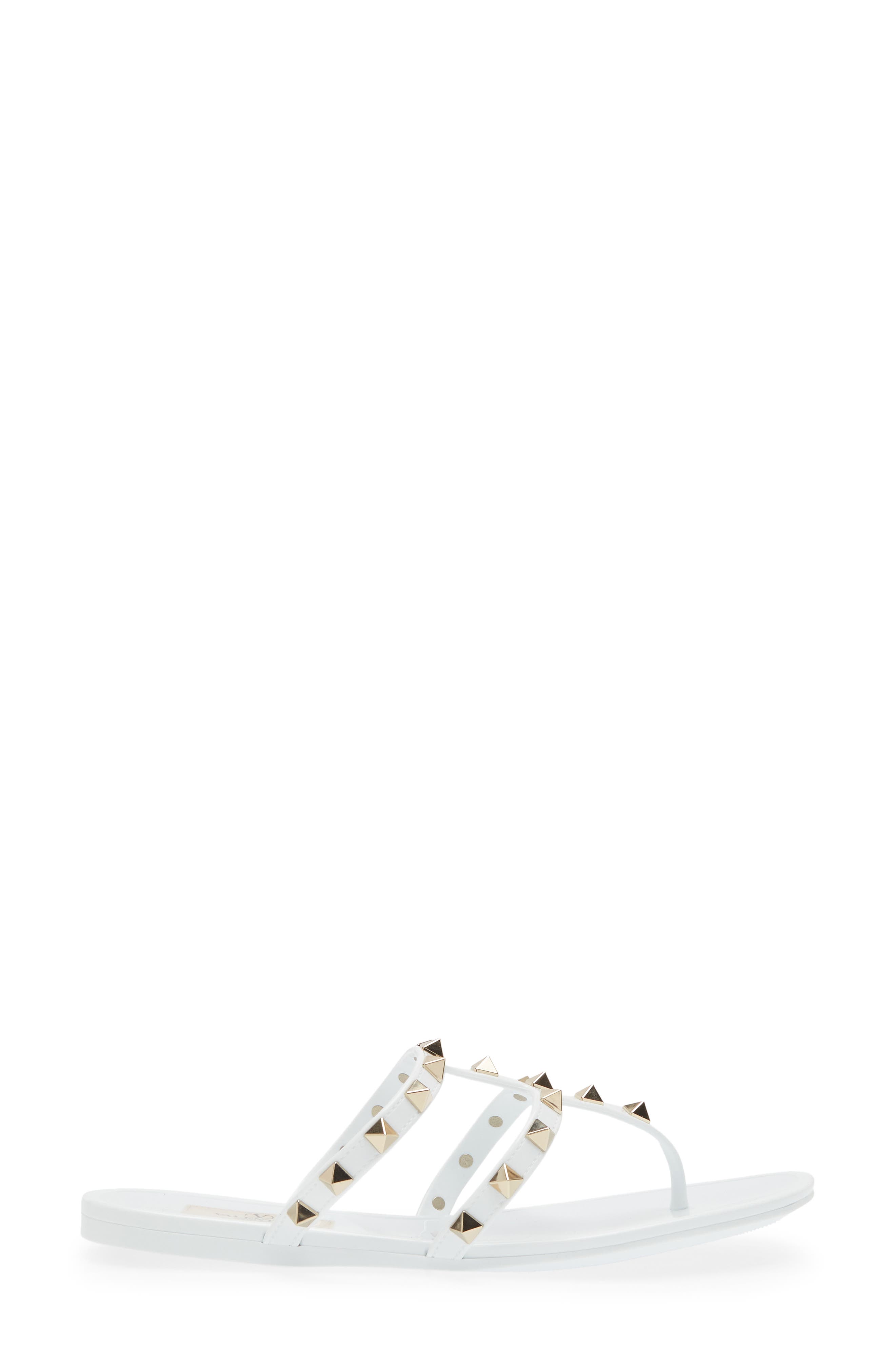 Valentino Garavani Rockstud Jelly Sandal, Alternate, color, 