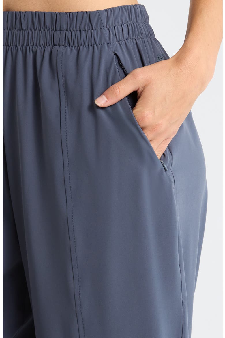 Atlas High Waist Utility Adjustable Ankle Pants, Alternate, color, NAVY ARMADA