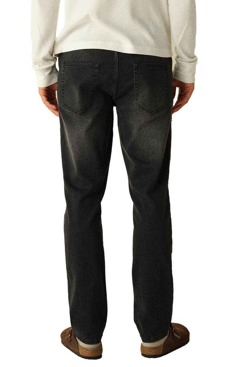 Fair Harbor Driftwood Straight Leg Jeans, Alternate, color, Black Wash (025)