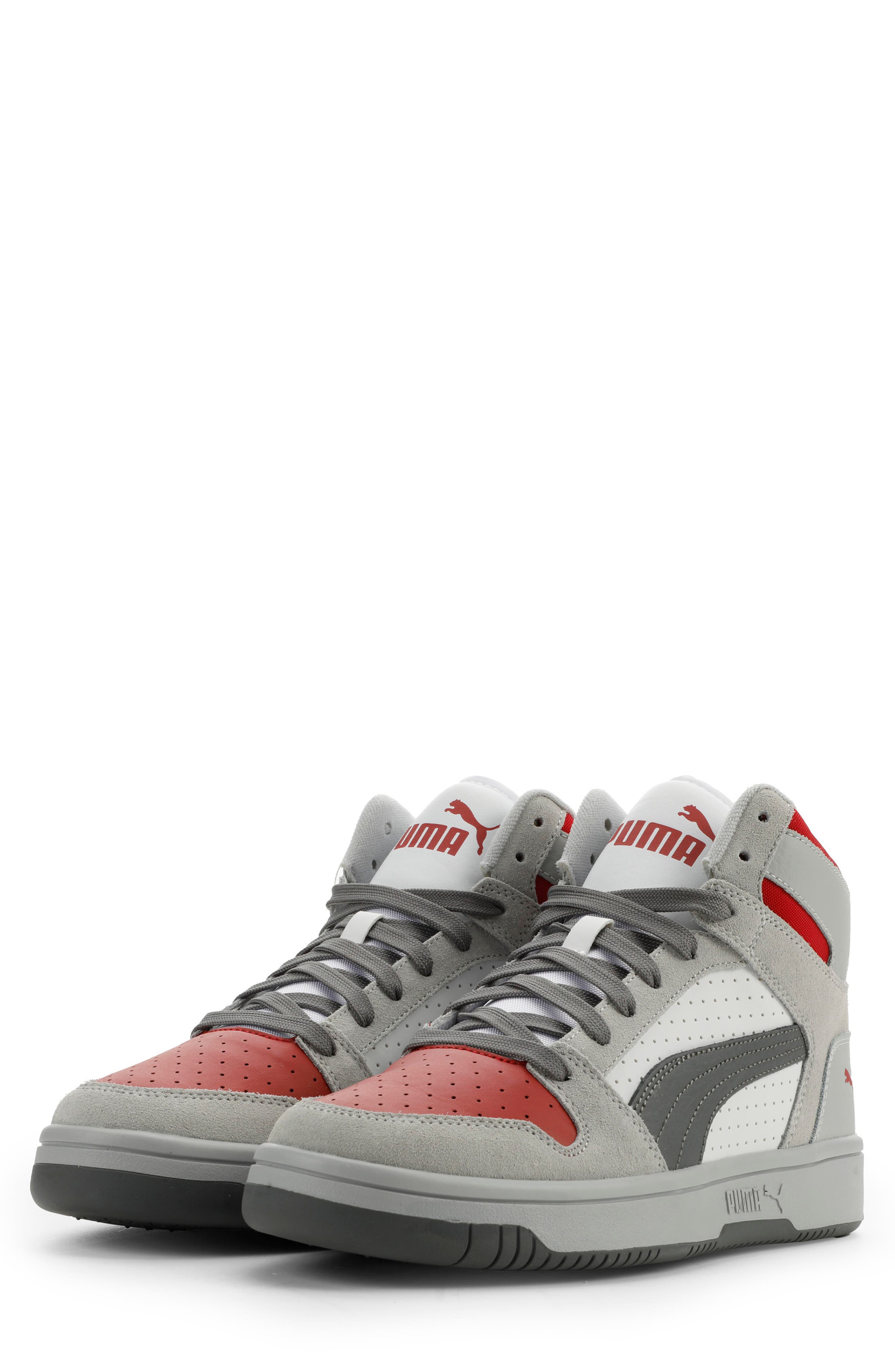 Rebound Layup Suede High Top Sneaker