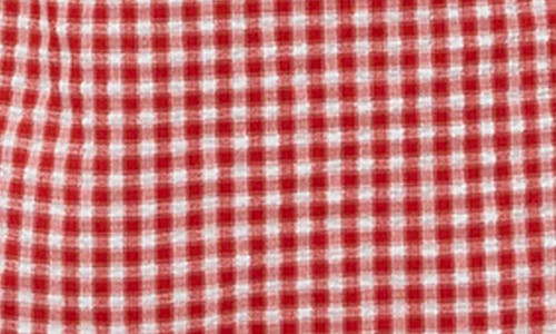 Shop City Chic Cute Gingham Maxi Sundress In Red Gingham