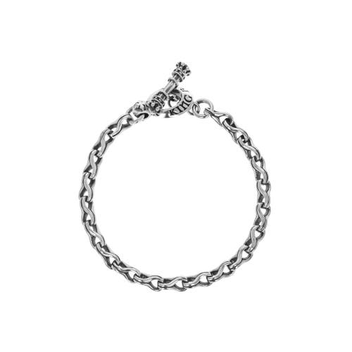 KING BABY STUDIO KING BABY STUDIO SMALL TWISTED EIGHT LINK BRACELET 