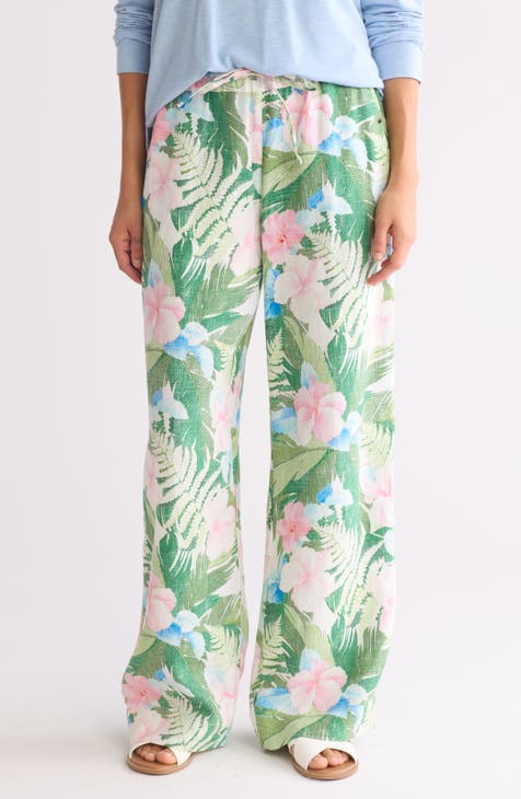 Radiant Bay High Waist Linen Pants