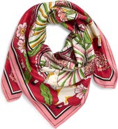 Echo Year of the Goat Silk Square Scarf