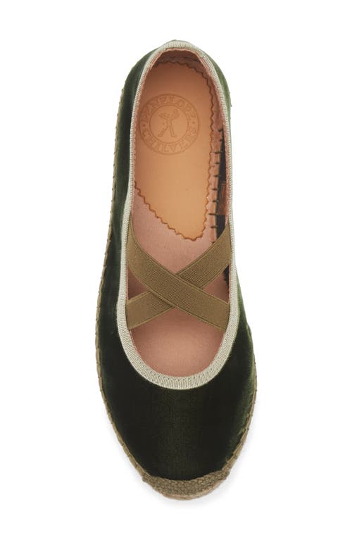 Penelope Chilvers Chico Espadrille Flat In Khaki