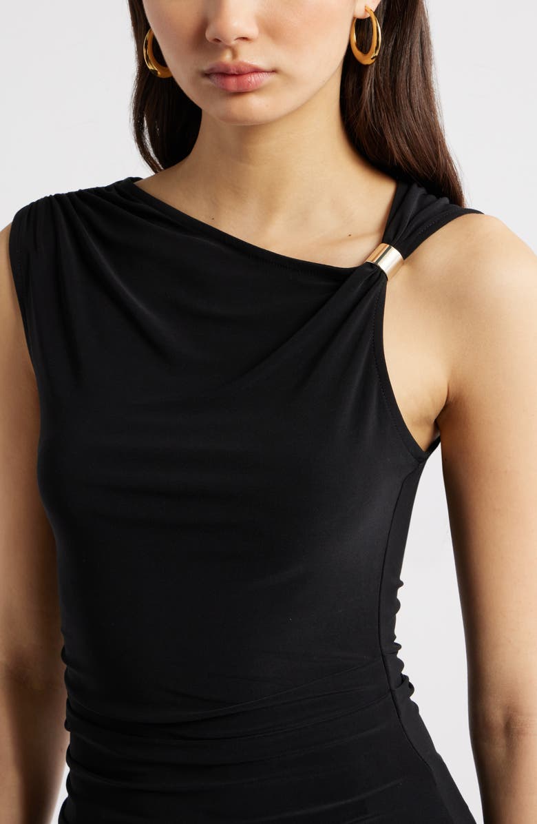 Open Edit Hardware Twist Top, Alternate, color, Black