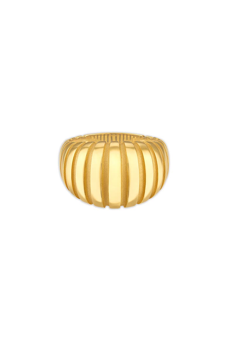 Noa Large Dome Ring, Alternate, color, GOLD