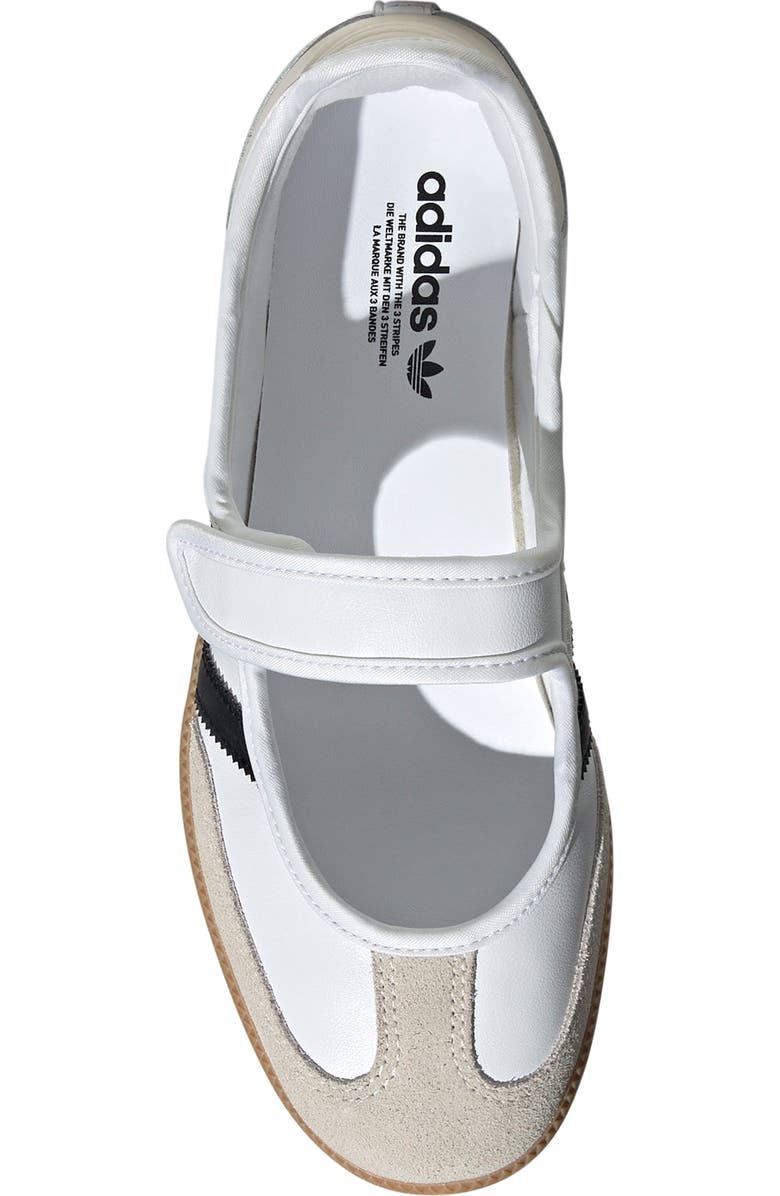 adidas Samba Jane Sneaker, Alternate, color, White/ Alumina/ Black