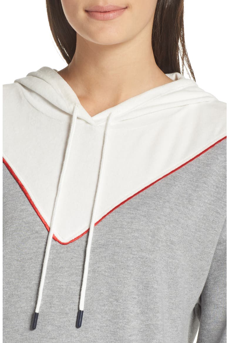 Oversize Hoodie Sweatshirt, Alternate, color, HEATHER GRAY