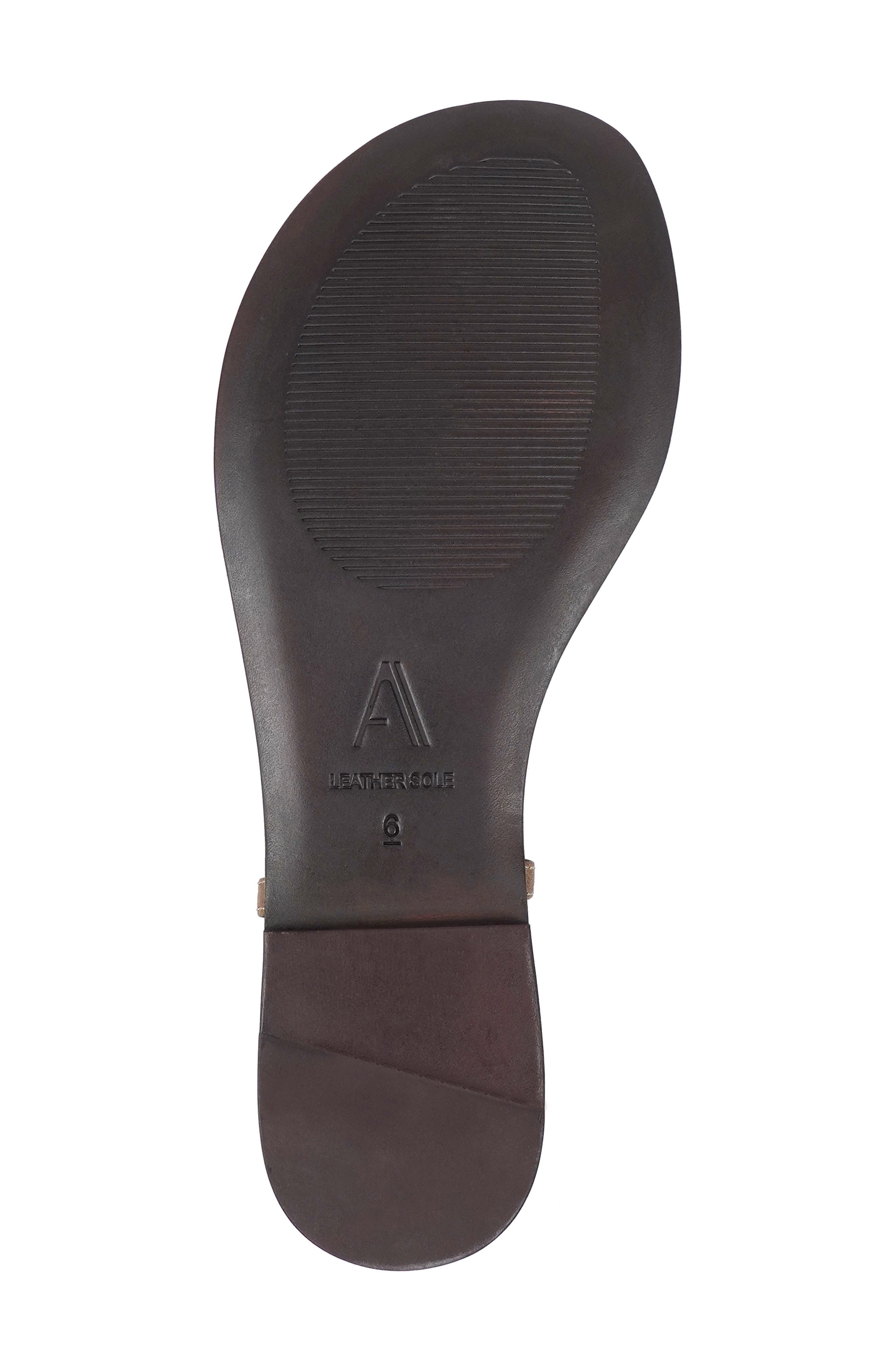 Ankle Strap Sandal, Alternate, color, TAUPE LEATHER