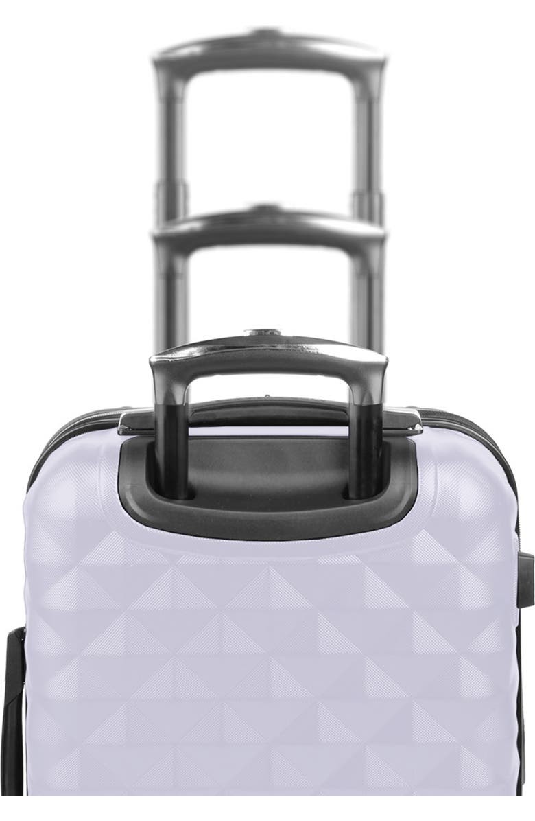 Kenneth Cole Diamond Tower 24-Inch Hardside Spinner Luggage, Alternate, color, Lavender
