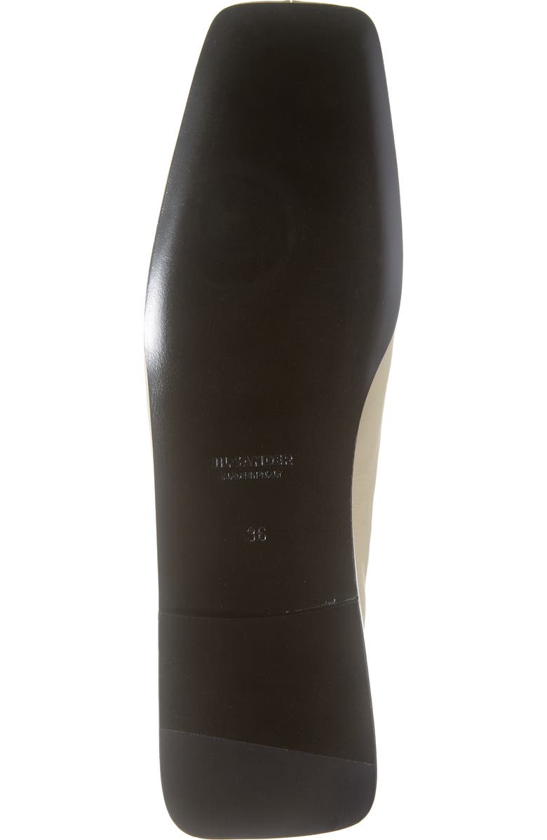 Jil Sander Anklet Ballerina Flat, Alternate, color,