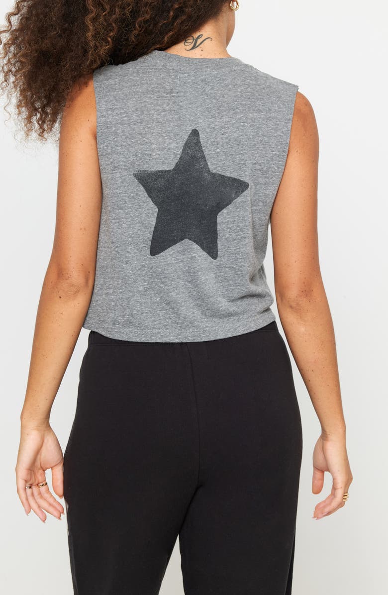 Spiritual Gangster Nova Callie Crop Tank, Alternate, color, Heather Grey