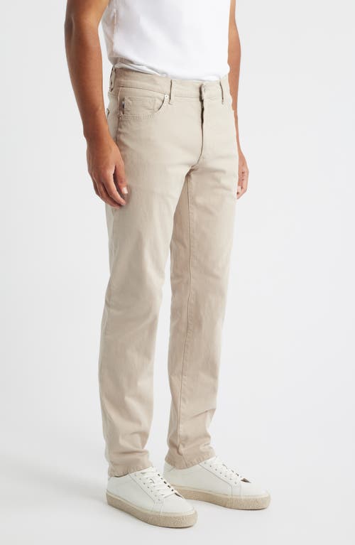 Brax Cadiz Stretch Cotton Pants In Neutral