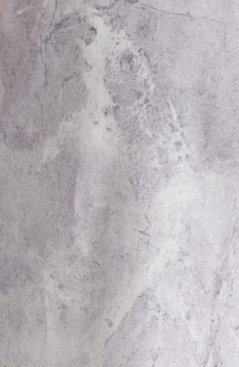 SANTO STUDIO Jetty Swim Trunks, Alternate, color, Carrara Grey