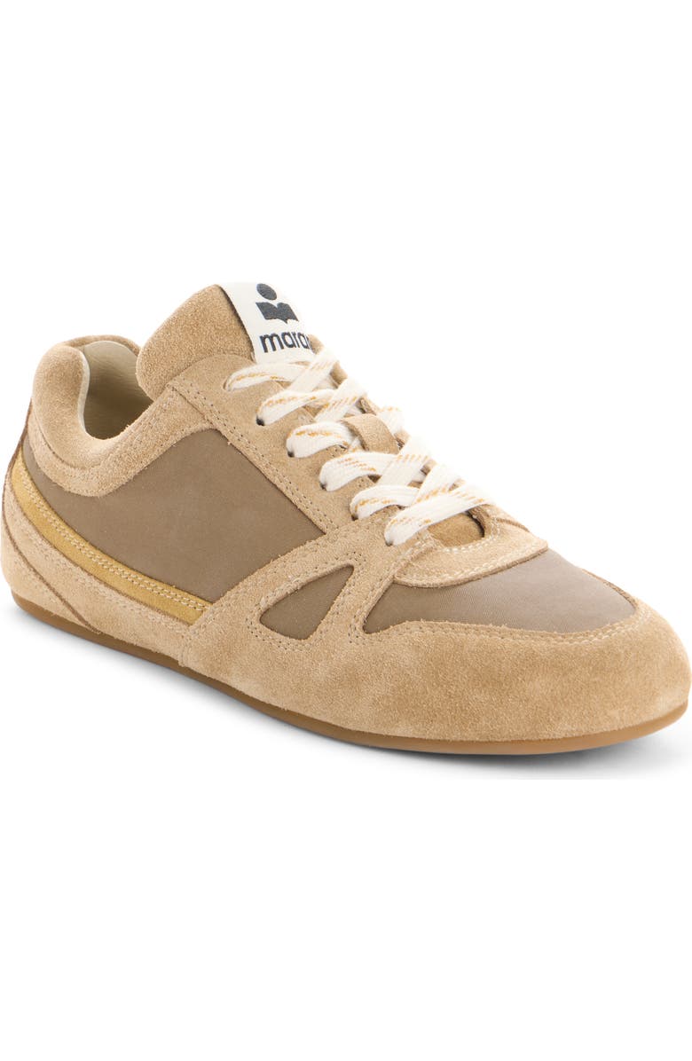 Isabel Marant Senny Low Top Sneaker, Main, color, 67Ki Khaki