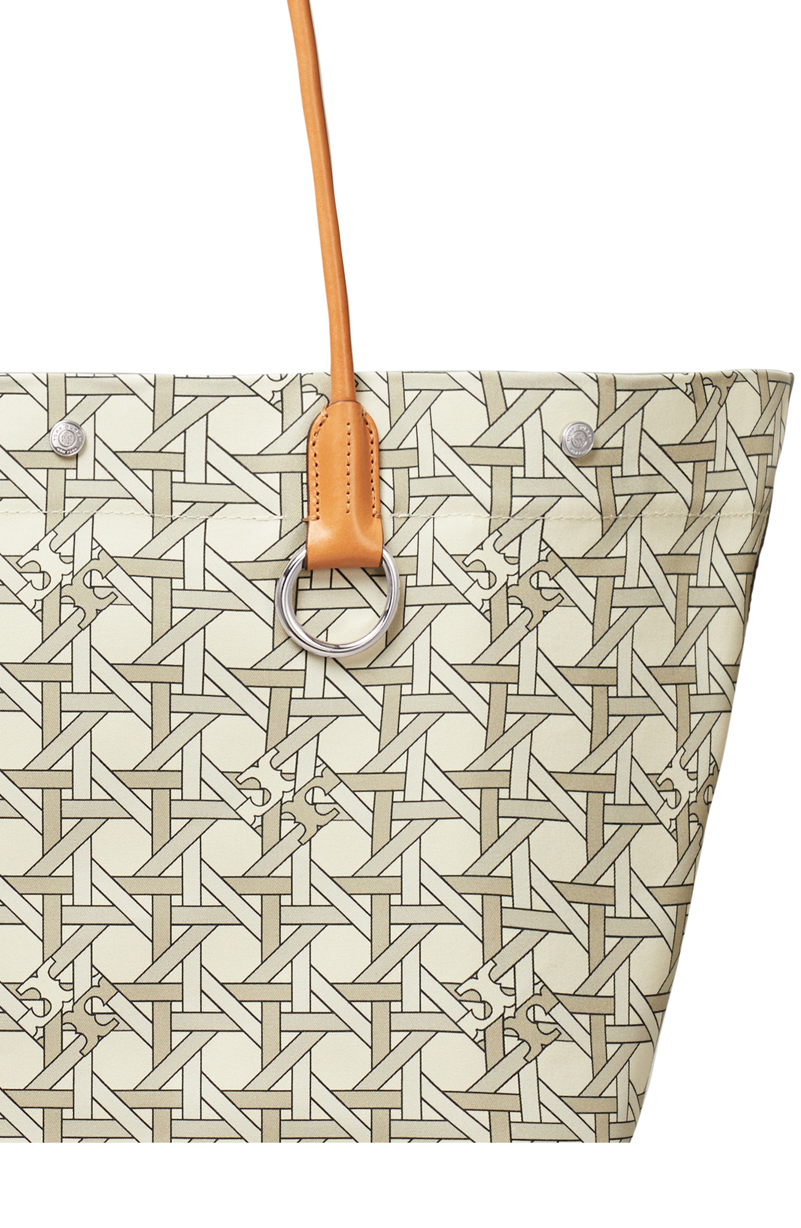 Canvas Basketweave Tote, Alternate, color, BASKETWEAVE IVORY