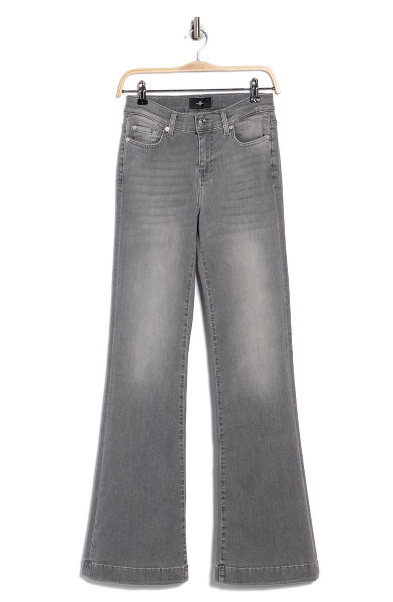 7 For All Mankind Dojo Mid Rise Flare Jeans, Alternate, color, Ifrane