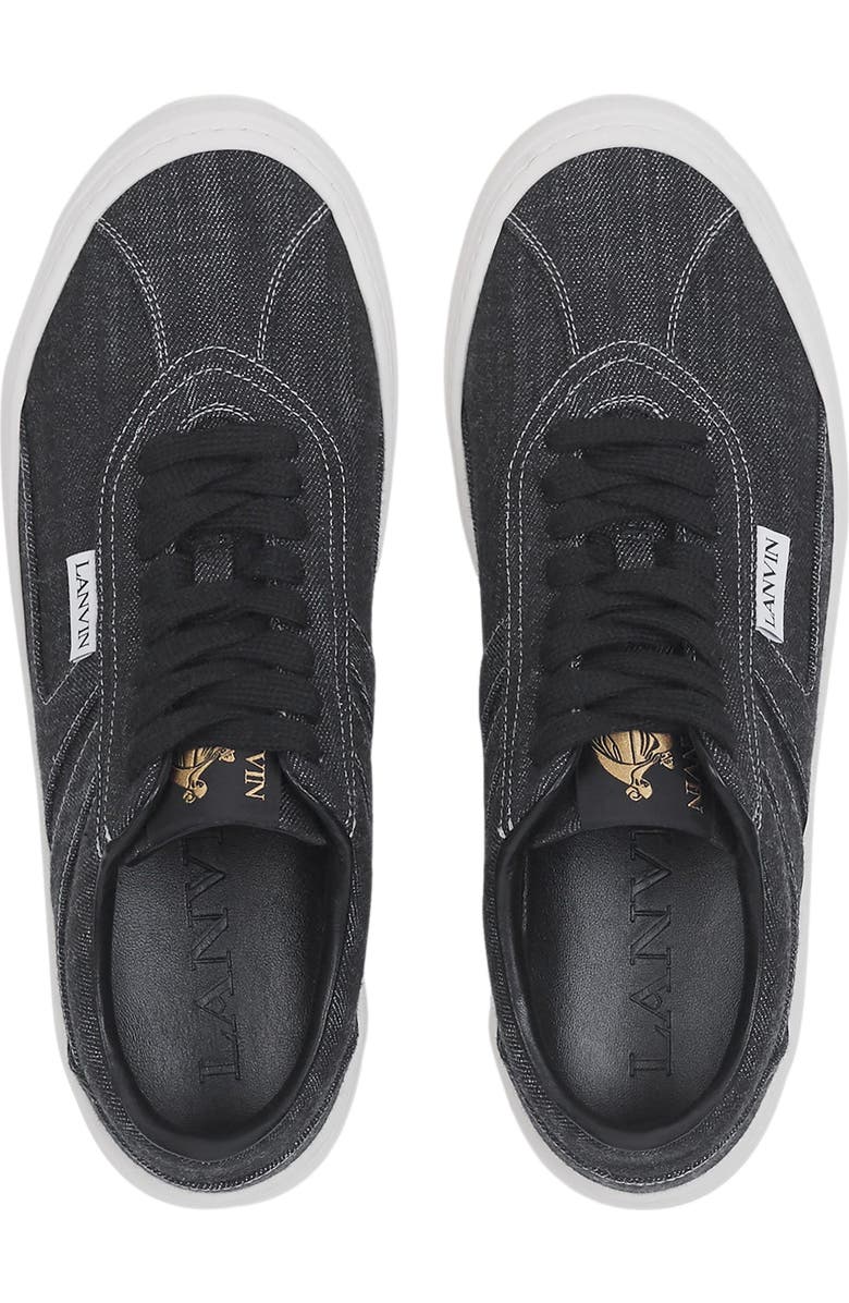 Lanvin Cash Sneakers By Lanvin In Denim, Alternate, color,