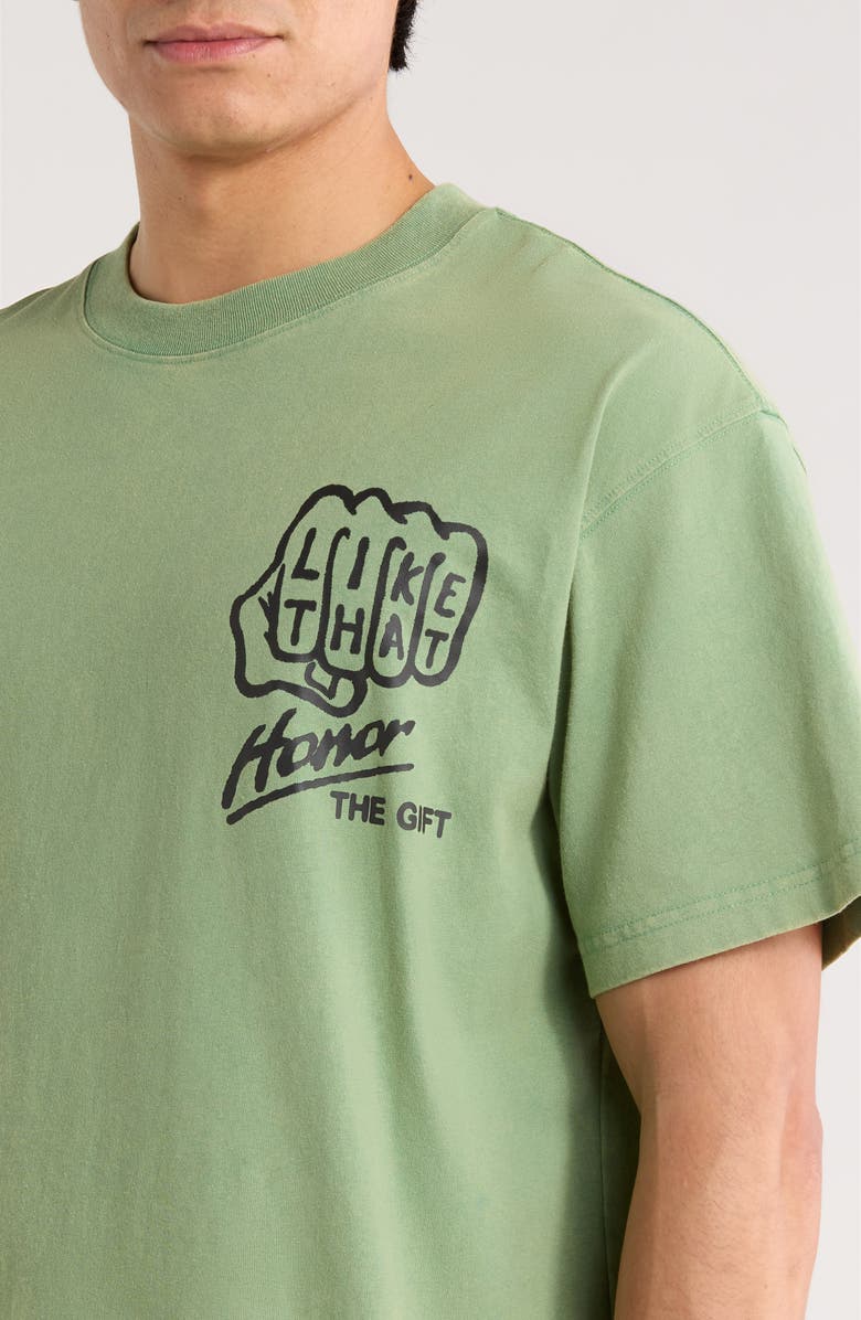 HONOR THE GIFT Like That Cotton Graphic T-Shirt, Alternate, color, Mint