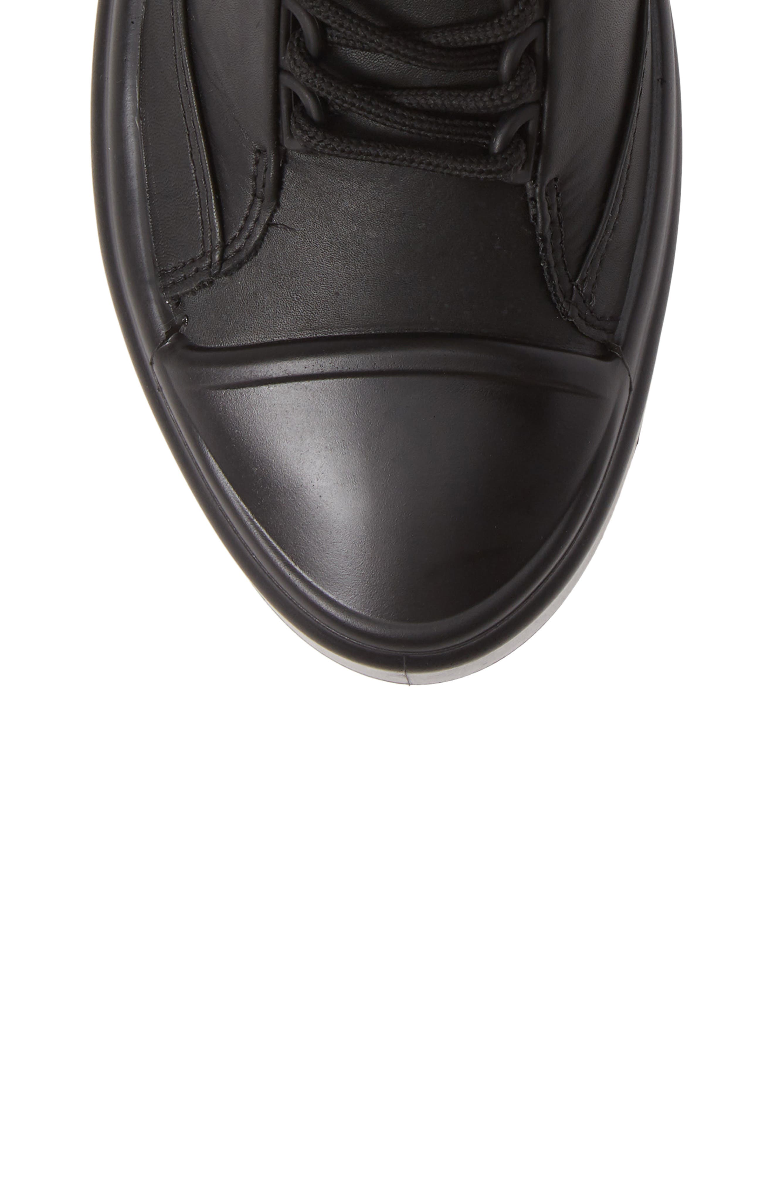 ECCO Flexure Cap Toe High Top Sneaker, Alternate, color, 