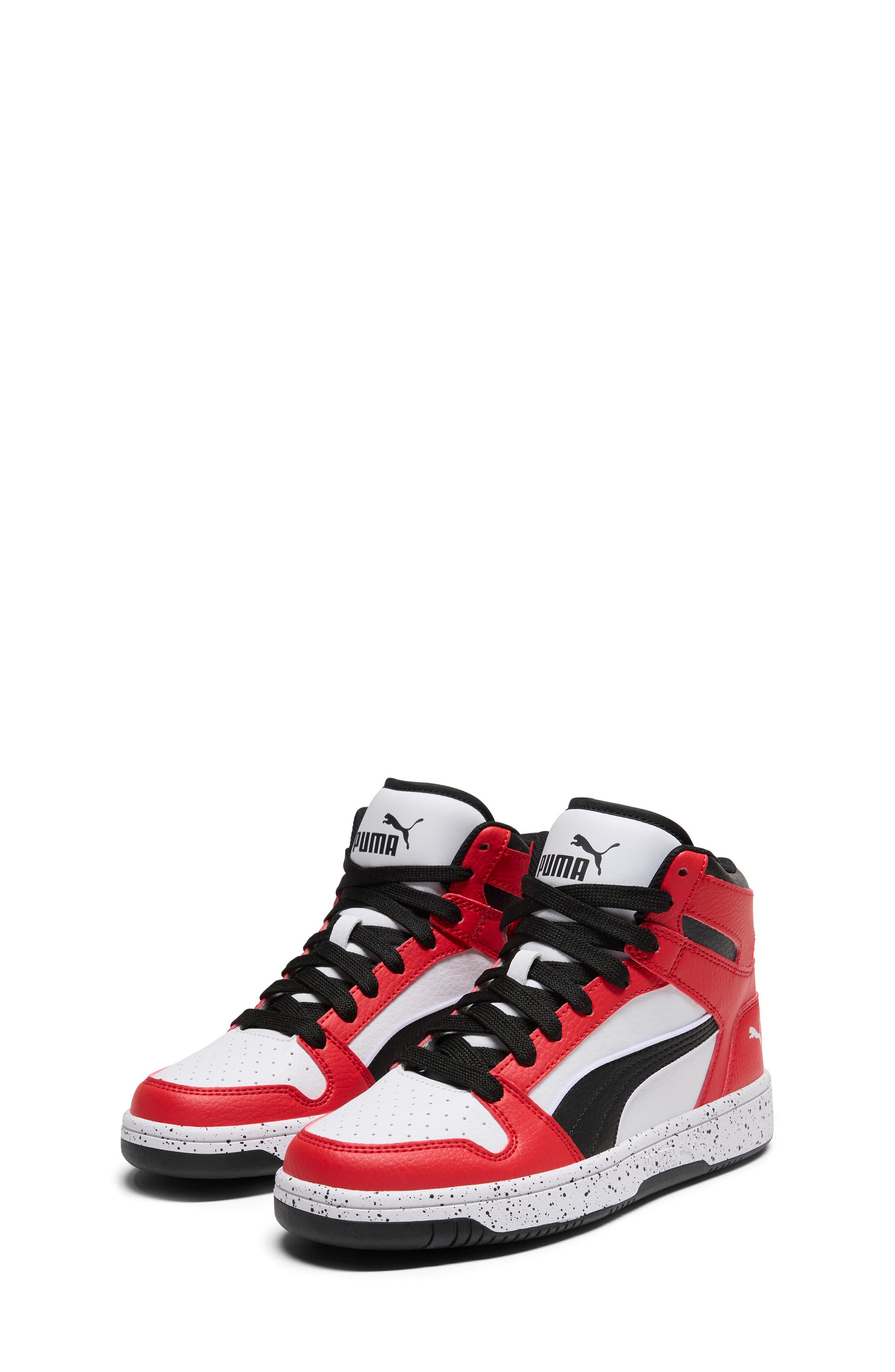  Puma White-Puma Black-Red