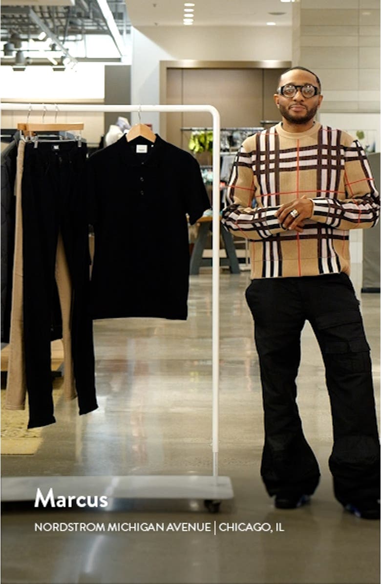 Men's Eddie TB Monogram Cotton Polo, sales video thumbnail