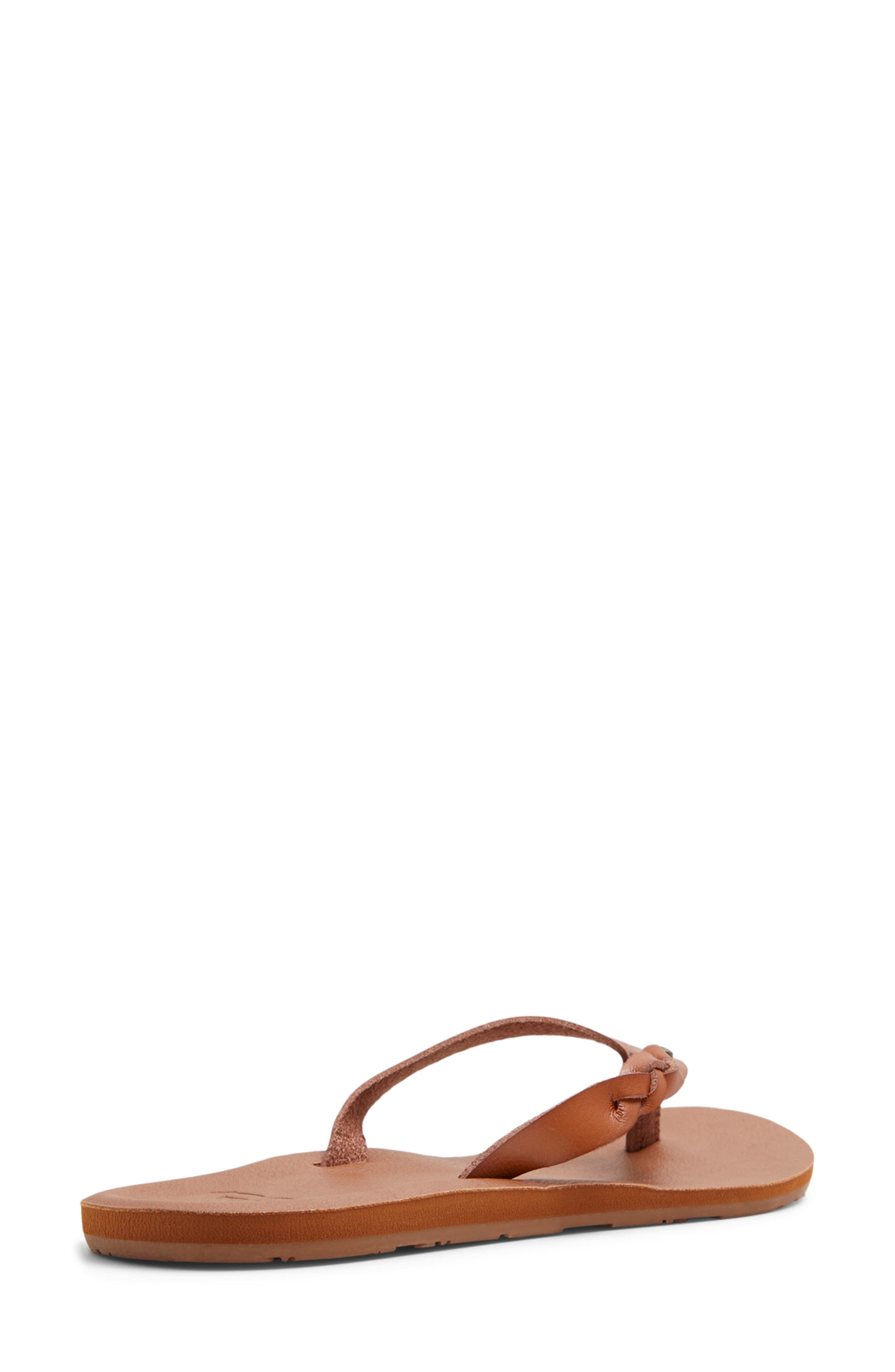 Roxy Liza IV Flip Flop, Alternate, color, Tan Combo