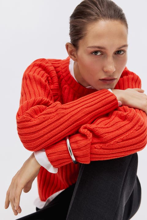 Rib-knit Jumper
