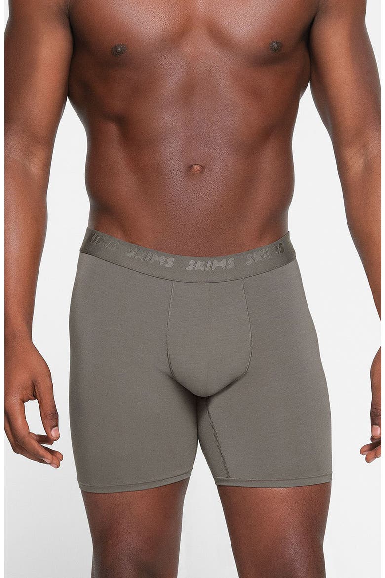 Assorted 3-Pack 5-Inch Stretch Modal Boxer Briefs, Alternate, color, GUNMETAL MULTI