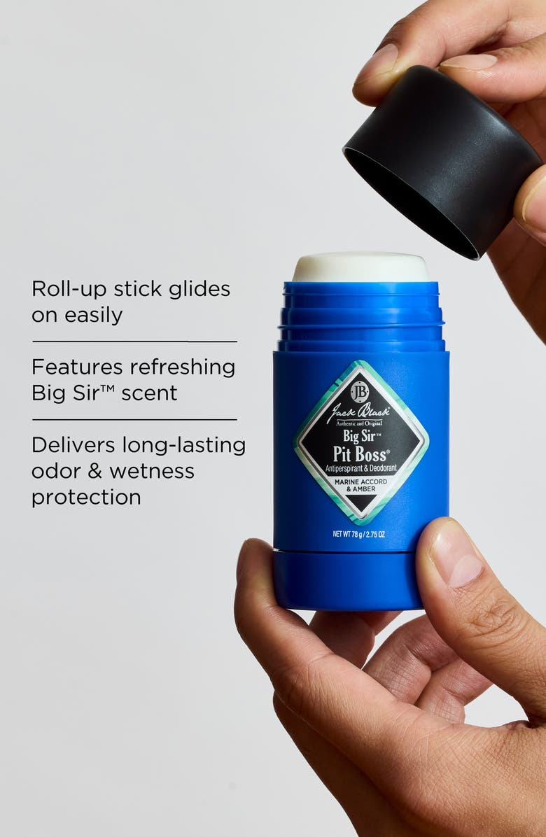 Jack Black The Big Sir<sup>™</sup> Cleanser, Lotion & Deodorant Set (Limited Edition) $60 Value, Alternate, color, 