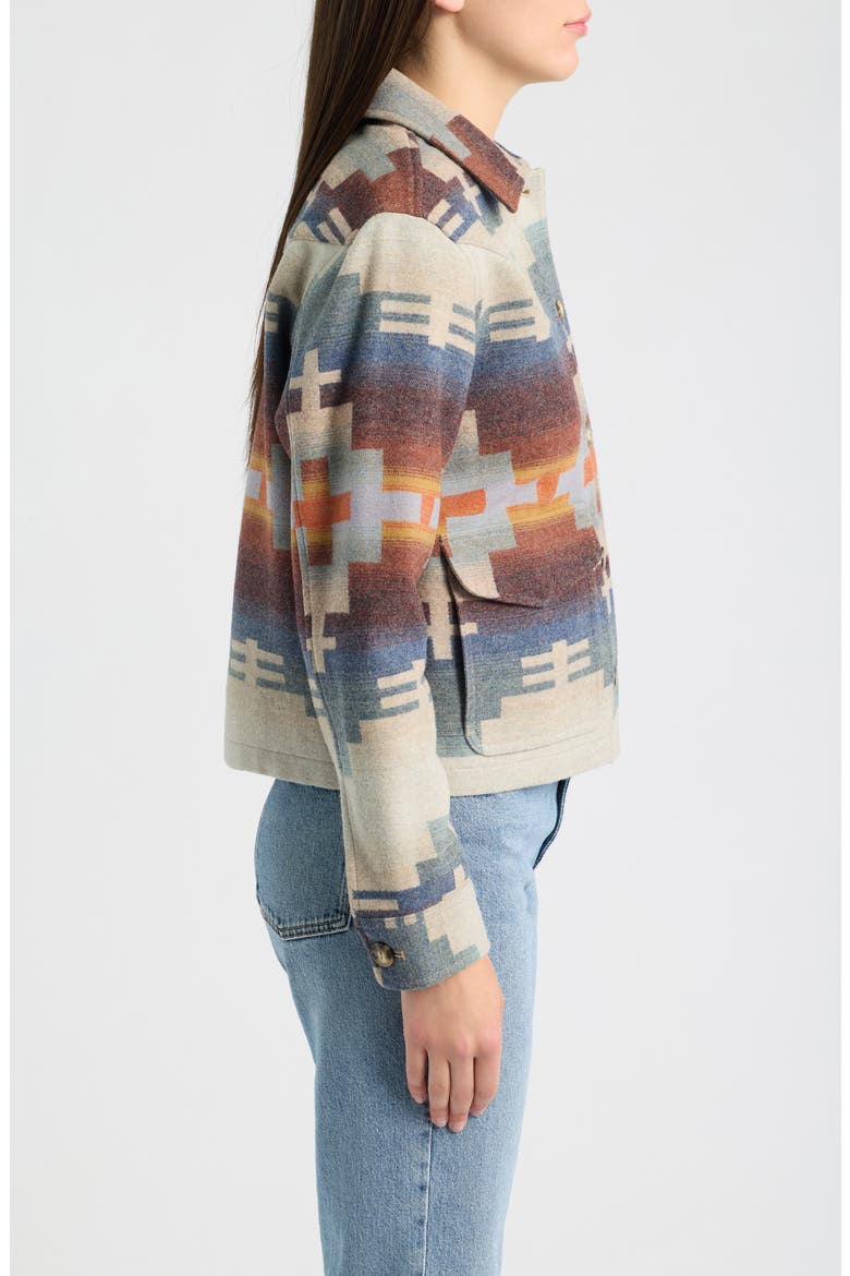 Dakota Wool Western Jacket, Alternate, color, SHIPROCK BLUE MIX
