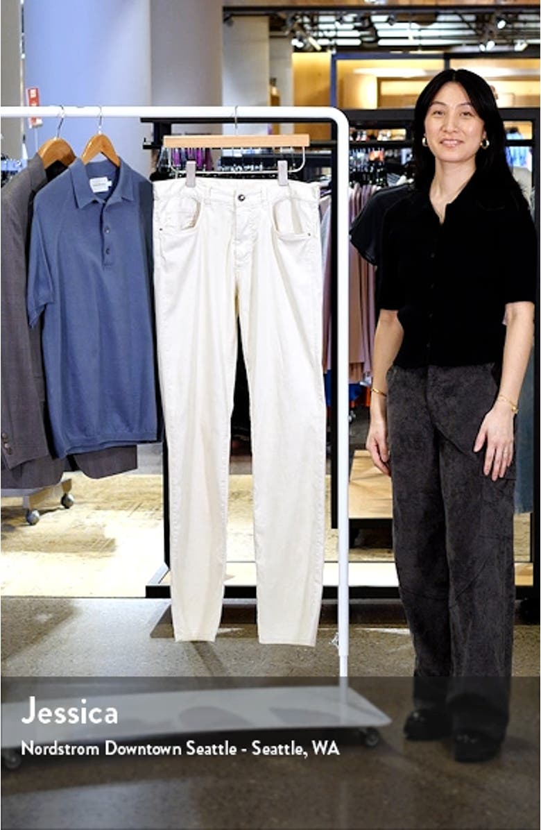 Stretch Twill Five Pocket Pants, sales video thumbnail