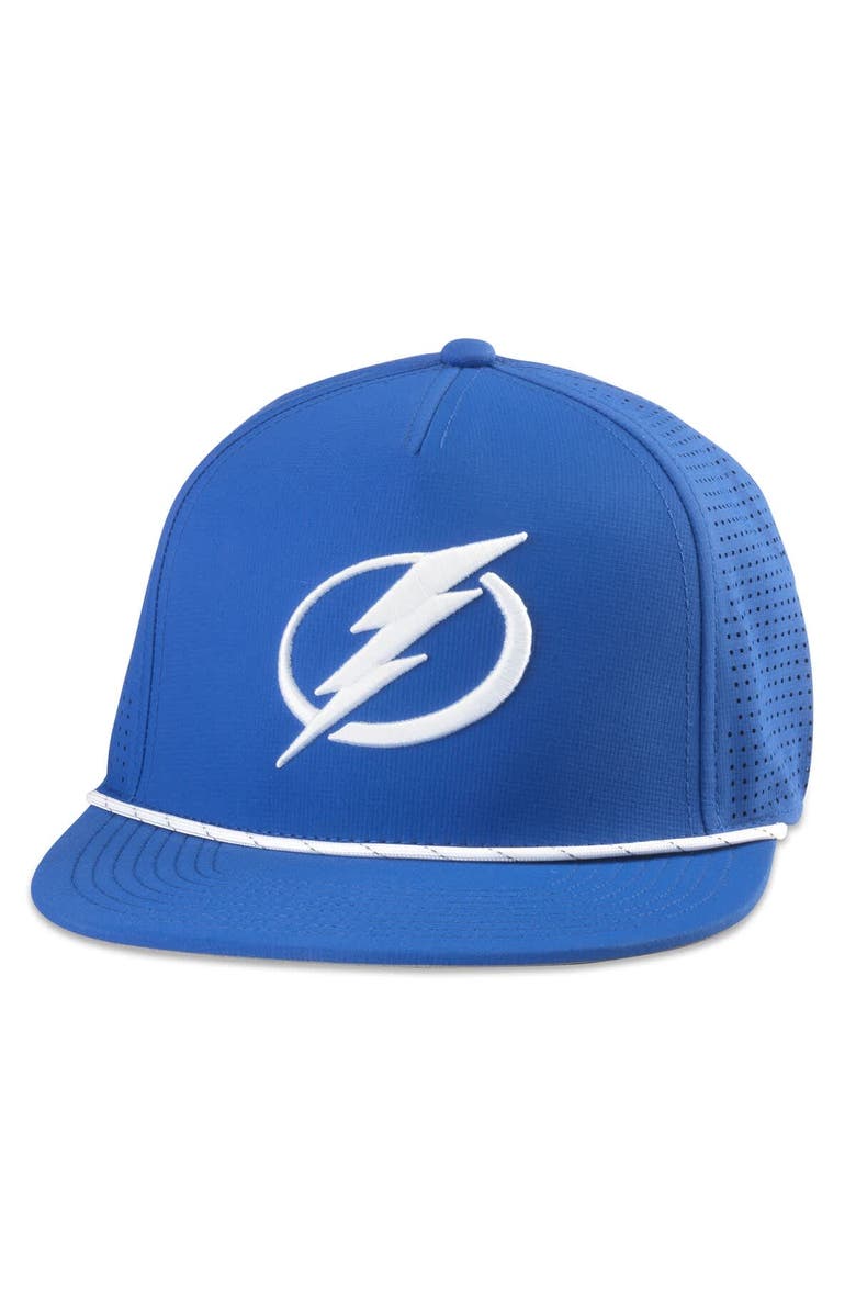 American Needle Men's American Needle  Blue Tampa Bay Lightning Buxton Pro Tech Adjustable Hat, Main, color, Blue